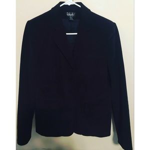 Rafaella Women’s Black Corduroy Blazer Jacket